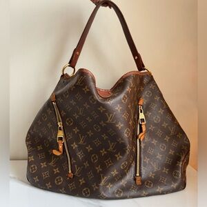 Authentic Louis Vuitton Delightful PM Brown Monogram Shoulder Bag Vintage